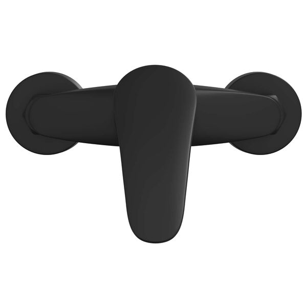 vidaXL Смесител за душ Черно G 1 / 2 инча