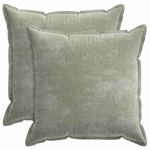 vidaXL Калъфка за възглавница 2 pcs HOUTEN Зелено 70 x 70 cm