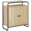 vidaXL Бюфет Дъб сонома 68 x 35 x 75 cm Обработено дърво