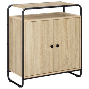 vidaXL Бюфет Дъб сонома 68 x 35 x 75 cm Обработено дърво