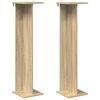 vidaXL Стойка за растения 2 pcs Сонома дъб 25 x 25,5 x 100,5 см