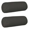 vidaXL Калъфка за възглавница 2 pcs HEERLEN Тъмносиво &Oslash; 15 x 40 см