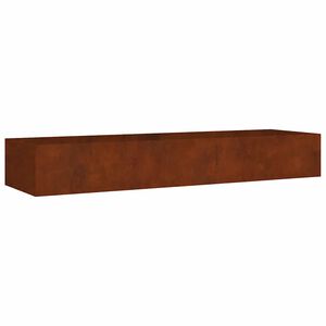 vidaXL Градинска повдигната леха 280x80x40 см кортенова стомана