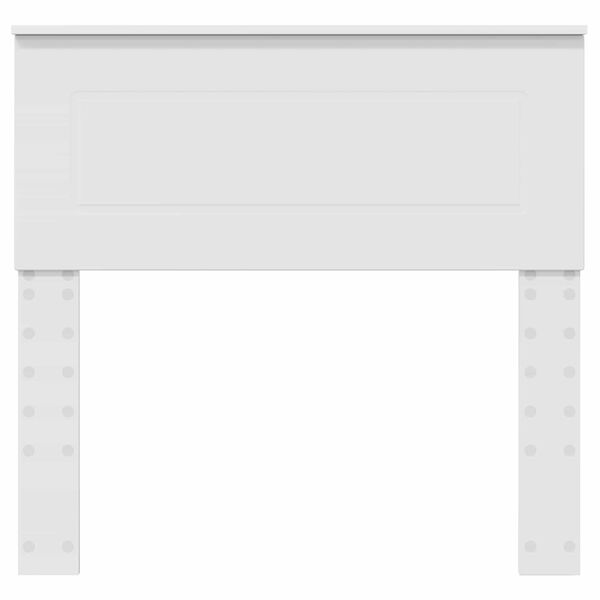 vidaXL Облегалка за глава Бяло 90 cm Инженерно дърво