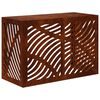 vidaXL Покритие за климатик Ръждясало 90 x 40 x 60 см
