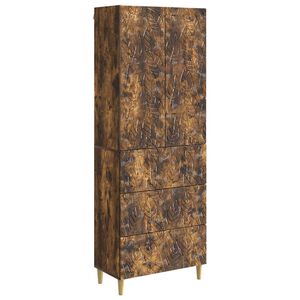 vidaXL Комплект шкафове 2 бр. 66 x 34,5 x 90 см Инженерна дървесина