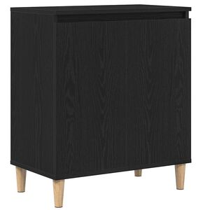 vidaXL Служебен шкаф Черния дъб 60 x 35 x 70 cm Инженерна дървесина