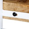 vidaXL ТВ шкаф, 90x30x40 см, мангово дърво масив