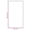 vidaXL Килим за палатка Светлосиво 400 x 200 cm Полиетилен