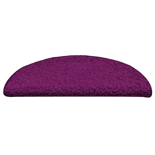 vidaXL Изтривалки за стълби, 30 бр., 56x17x3 см, розови, полукръгли