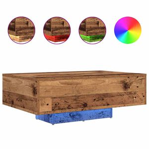 vidaXL Старо дърво 85 x 55 x 31 cm Инженерна дървесина