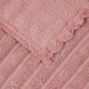 vidaXL Одеала за хвърляне 6 pcs Розово 150 x 130 см Мека вълна