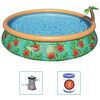 Bestway Fast Set Надуваем комплект басейн Paradise Palms 457x84 см