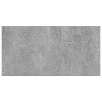 vidaXL Рафтове за етажерка, 8 бр, бетонно сиви, 60x30x1,5 см, ПДЧ