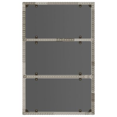 vidaXL Градински комплект с възглавници, 6 части, полиратан, сив