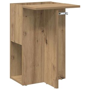 vidaXL Крайна масичка Дъб 35 x 40 x 55 см Инженерна дървесина