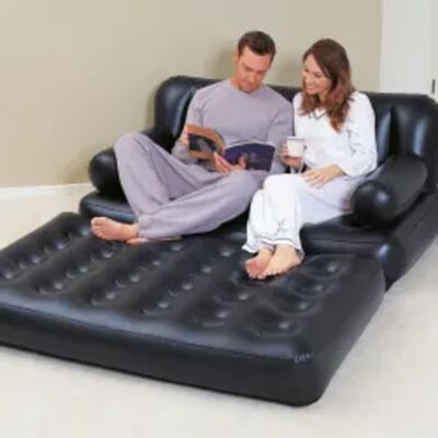 Bestway Надуваем двоен диван 5-в-1, 188x152x64 см