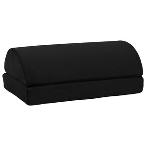vidaXL 44 x 29 x 17 см Твърд PU пяна Черно