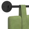 vidaXL Висяща табла Светло зелено 100 x 55 x 5 см Кадифе
