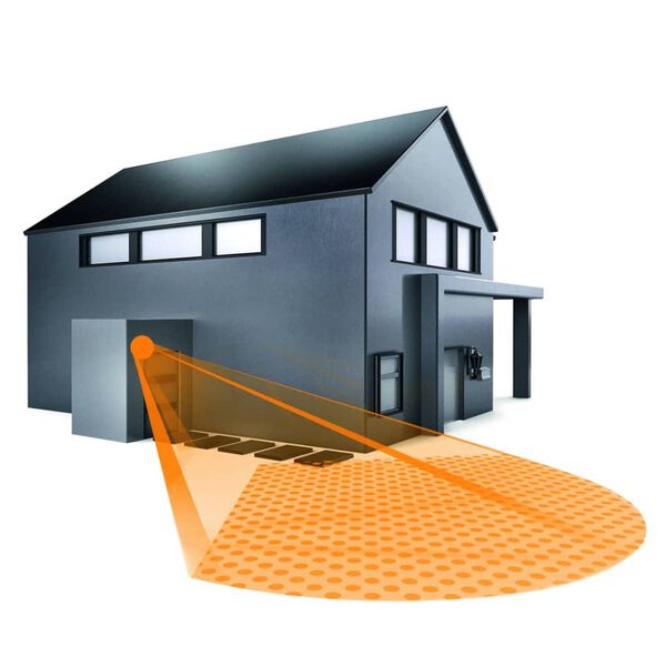 Steinel инфрачервен сензор за движение IS 140-2, бял