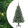 vidaXL С изкуствено коледно дърво с 150 LED светодиода Зелен 120 cm