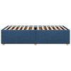 vidaXL Рамка за легло без матрак, Синьо, 100x200 см, плат