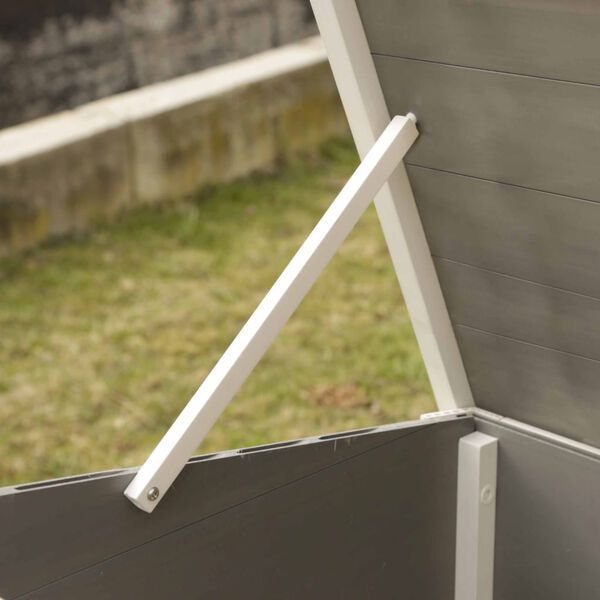 Kerbl ECO Пилчарник Barney, пластмаса, 137x73x83 см, сиво и бяло