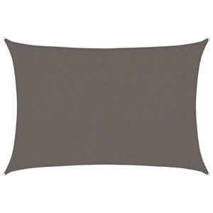 vidaXL Платно-сенник, 160 г/м&sup2;, антрацит, 3x4 м, HDPE