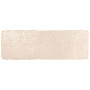 vidaXL Каса за килим MARSA Кремаво 50 x 100 cm Полиестер и PVC