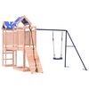 vidaXL Комбинирано детско съоръжение, масивна дугласка дървесина