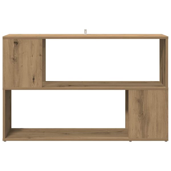 vidaXL Шкаф за книги Artisan Oak 100x24x63 cm Инженерна дървесина
