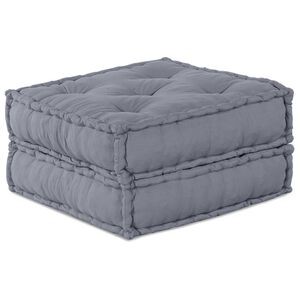 vidaXL Модулен диван 2 pcs Сиво 140 x 70 x 36 см Текстил