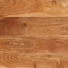 vidaXL ТВ шкаф Естествен 110 x 30 x 44 см Солидно акациево дърво