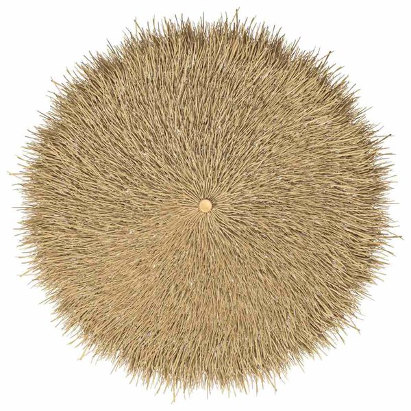 vidaXL Бамбуков чадър, 270 см, покрив от бананови листа