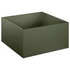 vidaXL Градинска саксия Маслиненозелено 60 x 60 x 30 cm