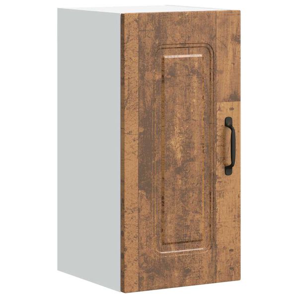 vidaXL Кухненски стенен шкаф, Kalmar, старо дърво, инженерно дърво