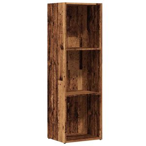 vidaXL Шкаф за книги от старо дърво 36x30x114 cm Инженерна дървесина