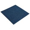 vidaXL Килимна плочка Синьо 50 x 50 cm 20 pcs ПП и Битум