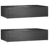 vidaXL Калъф за градинска мебел 2 бр 12 капси 315x180x75см правоъгълни
