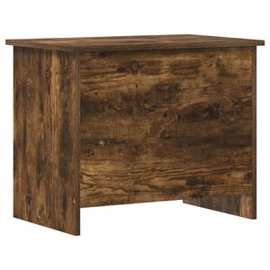 vidaXL Складов сандък Опушен дъб 60 x 40 x 50 cm Инженерна дървесина