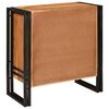 vidaXL Служебен шкаф Кафяво 66 x 33 x 70 см Солидно акациево дърво