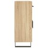 vidaXL Сайдборд, дъб сонома, 69,5x34x90 см, инженерно дърво