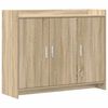 vidaXL Служебен шкаф Дъб сонома 98,5 x 33 x 80 см Инженерна дървесина