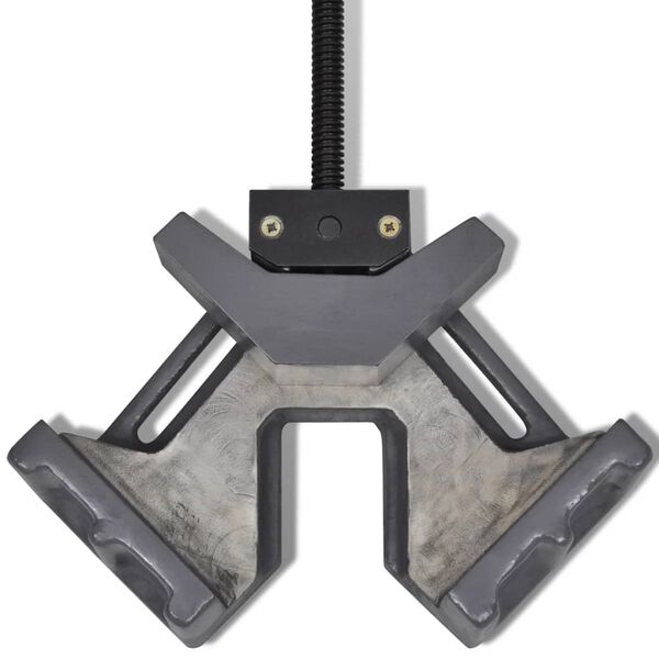 vidaXL Ръчно задвижвано ъглово менгеме за пробиване, 115 мм