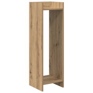 vidaXL Стойка за растения Артизан Дъб 30 x 30 x 100 см
