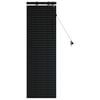 vidaXL Венецианска щора Черно 45 x 130 см 35 mm
