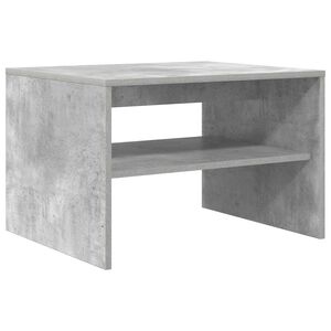 vidaXL Масичка за кафе Циментено сиво 60 x 50 x 40 см