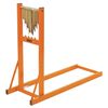Draper Tools Стойка за рязане на дърва, 150 кг, оранжева