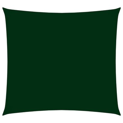 vidaXL Платно-сенник Оксфорд плат правоъгълно 2x2,5 м тъмнозелено