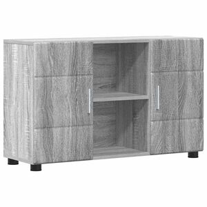 vidaXL Служебен шкаф FLORIN 88,5 x 30,5 x 55,5 см Сив Сонома
